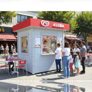 Kiosk büfe 200*200
