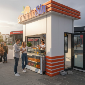 Kiosk büfe 200*250